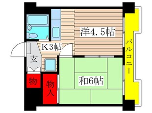 サン宮脇の物件間取画像